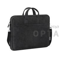 Сумка для ноутбука DEFENDER Solid 15.6" PU кожа, черный, карман (1/30)