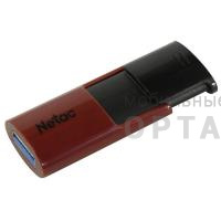 Флешка USB3.0 64GB  Netac U182 красный