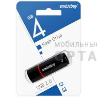 USB  4GB  Smartbuy  Crown  чёрный