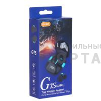 Наушники беспроводные внутриканальные G7S GAME, черные
