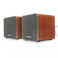 Акустическая система 2.0 Smartbuy CUBES, супер звук, дерево, 6Вт, коричневая (SBA-4700) Акустическая система 2.0 Smartbuy CUBES, супер звук, дерево, 6Вт, коричневая (SBA-4700)