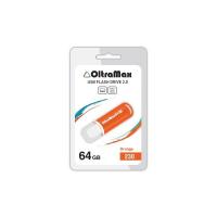 Флешка USB 64 Гб OltraMax 230, USB2.0, оранжевый