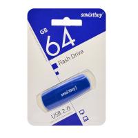 Флешка USB 64Gb SmartBuy Scout, USB 2.0, синий