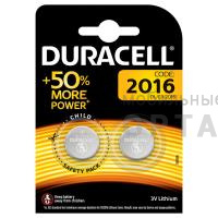 Элемент питания Duracell CR2016  BL2  (2/20/200/29400)