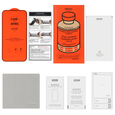 Стекло защитное REMAX GL-83 CORNING суперпрочное, iPhone 13/13 Pro/14